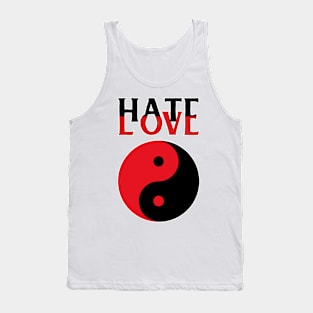 Yin Yang Love Hate Tank Top